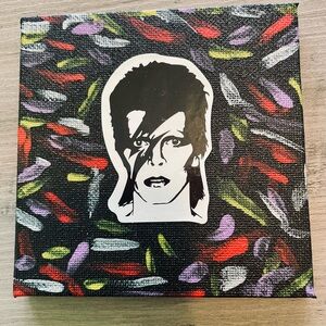 Abstract Pop Art Canvas David Bowie